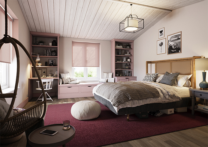 Anthology, Radiant Rose - Roller Blind - Image 7